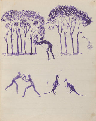 Kwatkwat Sketch Print, 1890