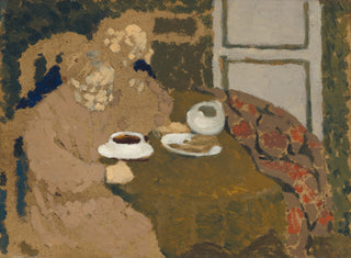 Two Women Drinking Coffee Print, 1893
