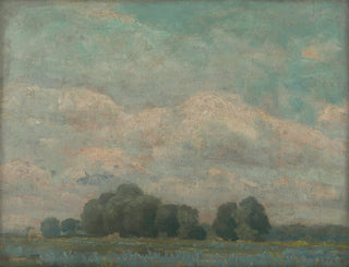 Meadow with Bushy Trees Print, 1910-1915