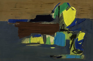 Untitled Oil & Gouache on Paper Print II, 1959-1963