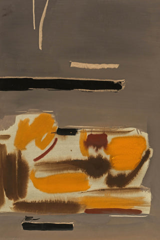 Untitled Oil & Gouache On Paper Print, 1959-1963