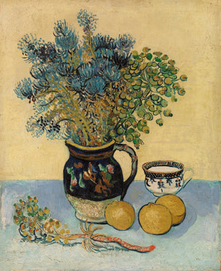 Still Life: Majolica with Wildflowers Print, 1888
