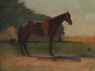 Saddle Horse Print, Late 19th Century