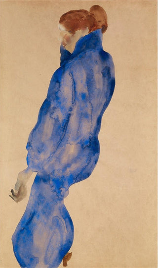 Woman in a Blue Robe Print, 1911