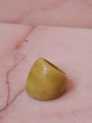 1970s Chunky Bakelite Ring