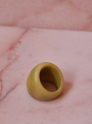 1970s Chunky Bakelite Ring