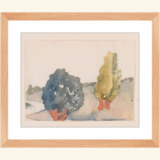 Three Trees Print, 1909